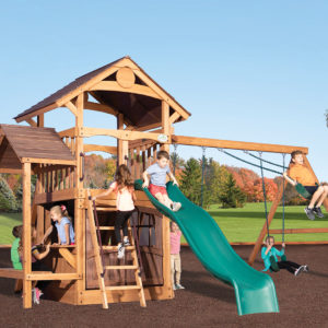 Adventure Outlook XL 2 Wooden Swing Set