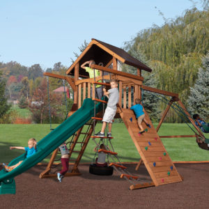 Olympian Summit 1 Wooden Swing Set