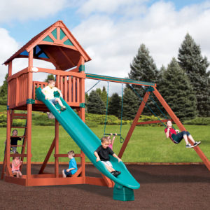 Classic - Titan Treehouse Jumbo 1 - Wood Roof