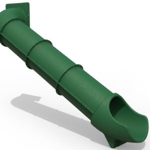 Tube Slide 90 Degree Turn 7' Green