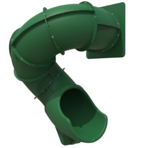 Spiral Tube Slide 5' Green