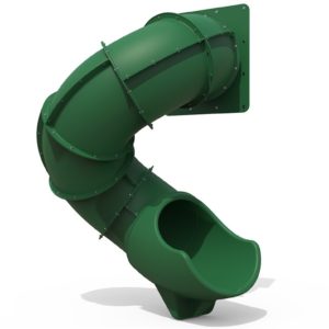 Spiral Tube Slide 6' Green