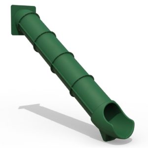 Straight Tube Slide 9' Green