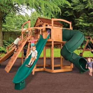 New - Titan Treehouse XL 12 Swing Set