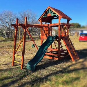 Parrot Island Fort W/ 4x4 Monkey Bars 12 MONTHS 0%