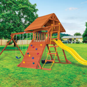 Toucan Playcenter w/ Wood Roof FREE INSTALLATION